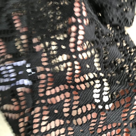 Paula Deen Swimsuit Cover Up Black Oversized XS - Picture 12 of 14